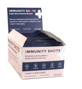 Vital Defense Immunity Shots – Elderberry + Goji Berry (12-Pack)