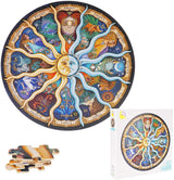 Puzzles d'horoscope de 500 pièces pour adultes et enfants