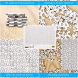 Puzzle 1000 pièces de l'enfer blanc pour adultes et enfants