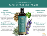 Arnica Montana Sore Muscle Body Wash