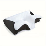 Orthopedic Ergonomic Memory Foam Neck Pillow for All Sleepers