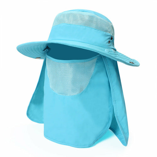 Chapeau de pêche coupe-vent avec protection solaire pour l'été