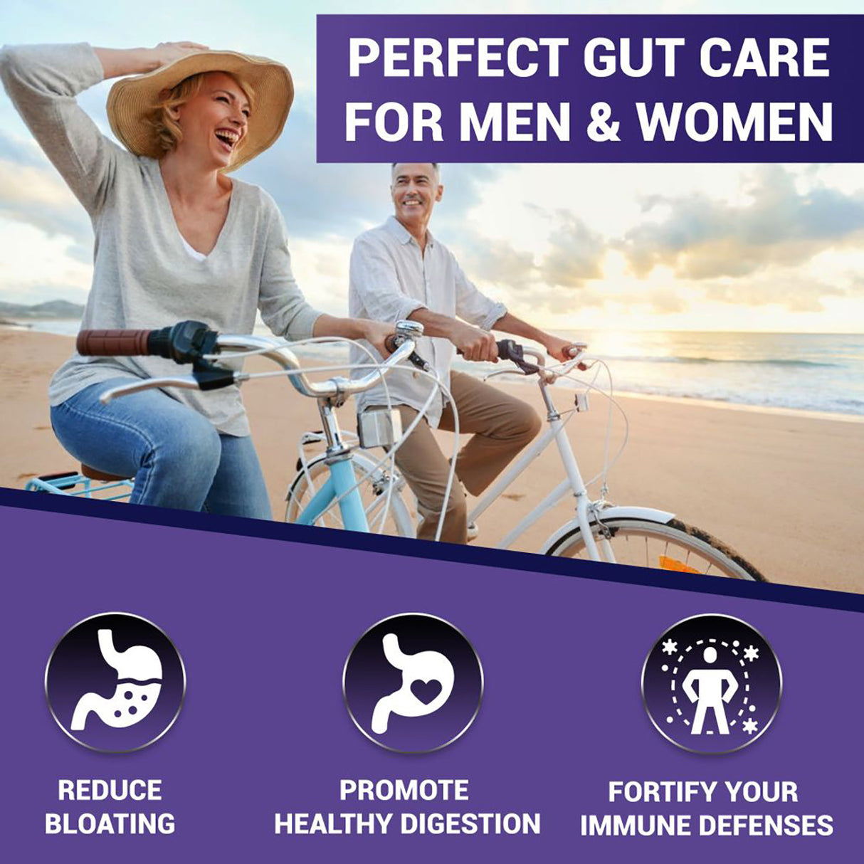 Luma Gut Plus - Probiotics for Men and Women for Stomach Acid