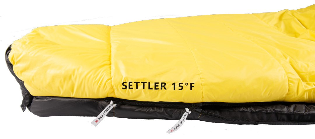 Sac de couchage Settler 15 F