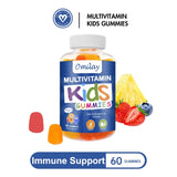 Omilay Kids Multivitamin-Gummibärchen – Vollständige tägliche Ernährung für heranwachsende Kinder