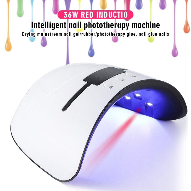 Lampe de séchage UV LED pour ongles en gel acrylique