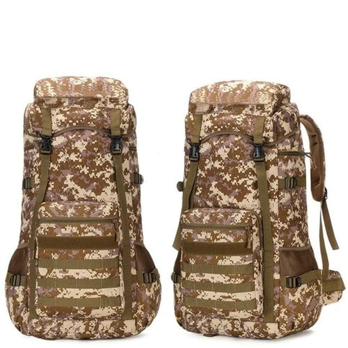 Sac à dos militaire de camping extérieur imperméable 70L