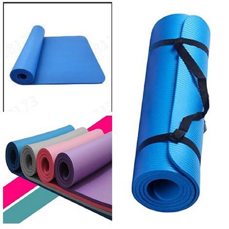 Tapis de yoga antidérapant de grande taille