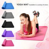 Große Slip-Yoga-Fitnessmatte