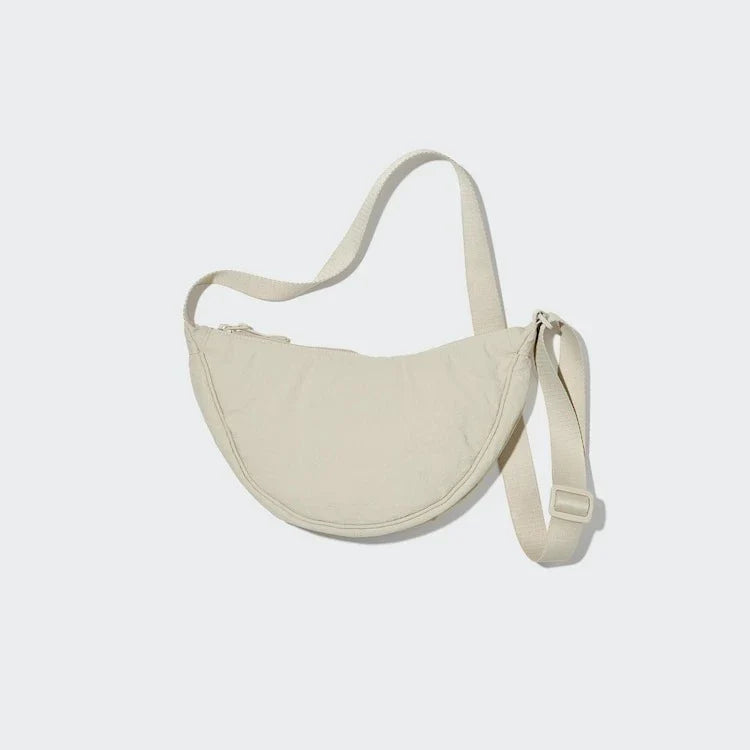 Mini sac bandoulière rond UNIQLO NATUREL 